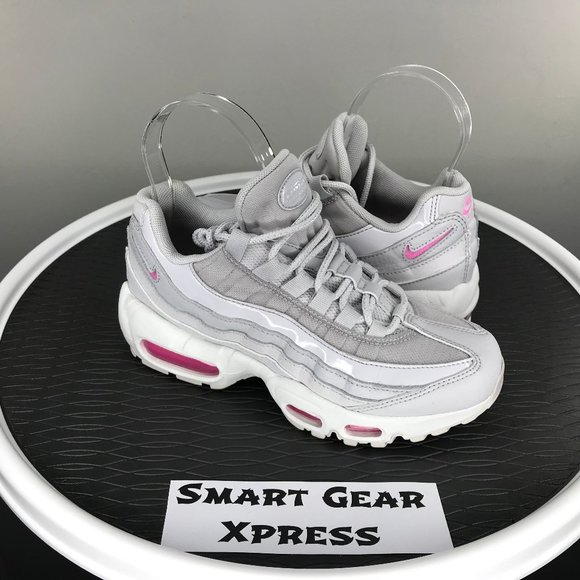 NEW Nike Air Max 95 SE Vast Gray Pink White Shoes